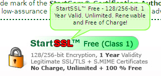StartSSL的免费SSL证书申请及配置教程(图1)
